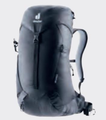 Plecak turystyczny z siatką dystansową Deuter AC Lite 16 - black
