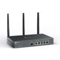 TP-LINK Router SafeStream Gigabit Multi-WAN VPN | ER706W | 802.1q | Porty Ethernet LAN (RJ-45) 1× Gigabitowy port SFP WAN, 1× Gigabitowy