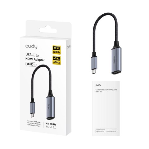 CUDY UH401 Stacja dokująca HUB Wyjście HDMI