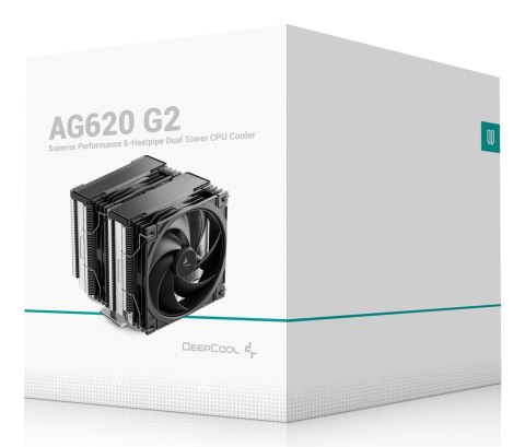 DeepCool AG620 G2 Procesor Chłodnica powietrza 12 cm Czarny