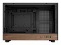 DeepCool CH260 WOOD Micro Tower Czarny, Drewno