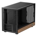 DeepCool CH260 WOOD Micro Tower Czarny, Drewno
