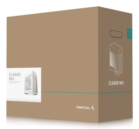 DeepCool CL6600 WH Midi Tower Biały