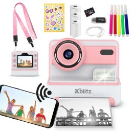 FLASH PINK APARAT NATYCHMIASTOWY Z DRUKARKĄ TERMICZNĄ DLA DZIECI
