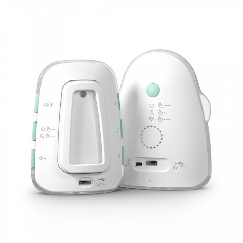 TrueLife NannyTone VM3 Cyfrowy babyphone Zielony, Biały