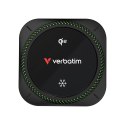 Verbatim Charge 'n' Drive Qi2 RGB Smartfon Czarny USB Bezprzewodowe ładowanie Szybkie ładowanie Automatyczna