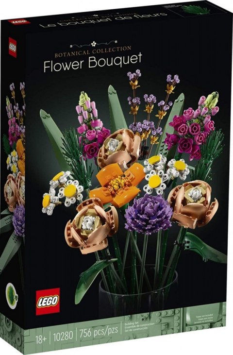 Klocki botanicals 10280 bukiet kwiatów