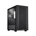 Chieftec Midi Tower GS-03B-BLK-OP, Schwarz Czarny