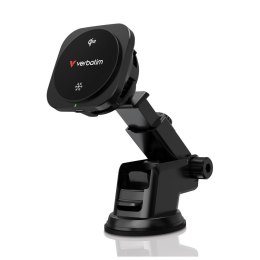 Verbatim Charge 'n' Drive Qi2 Smartfon Czarny USB Bezprzewodowe ładowanie Szybkie ładowanie Automatyczna