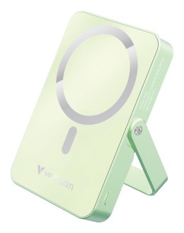 Verbatim Charge 'n' Go Magnetic Wireless Litowo-polimerowy (LiPo) 10000 mAh Bezprzewodowe ładowanie Zielony