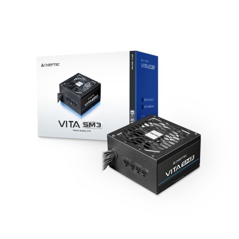 Chieftec Vita BPX-650-C moduł zasilaczy 650 W 20+4 pin ATX ATX Czarny
