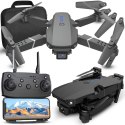 Dron pro 2 kamery wifi hd zabawka zawis 100m zdalnie sterowany mocny pilot - er1079