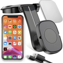 Uchwyt magnetyczny samochodowy na telefon auta magnes na deskę kokpit szybę