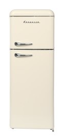 Lodówka Retro Ravanson LKK-210RC (545mm x 1470mm x 585 mm; 157l; Klasa A++; kremowy)