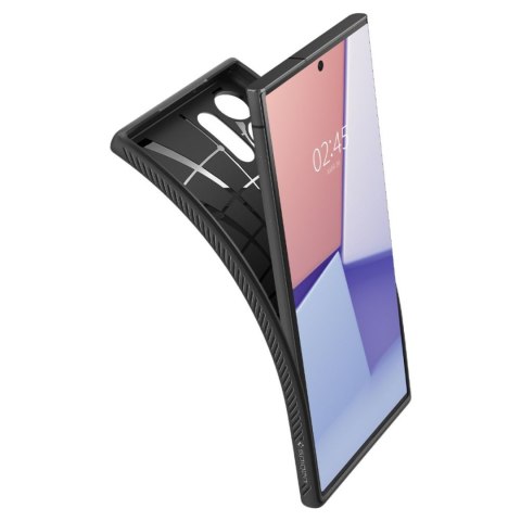 Etui pokrowiec na Samsung Galaxy S23 Ultra Liquid Air - czarny mat