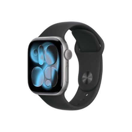 Apple Watch Series 11 OLED 42 mm Cyfrowy 374 x 446 px Ekran dotykowy Szary Wi-Fi GPS