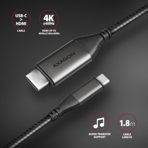 AXAGON AXAGON | Active converter | USB-C to HDMI | 1.8 m