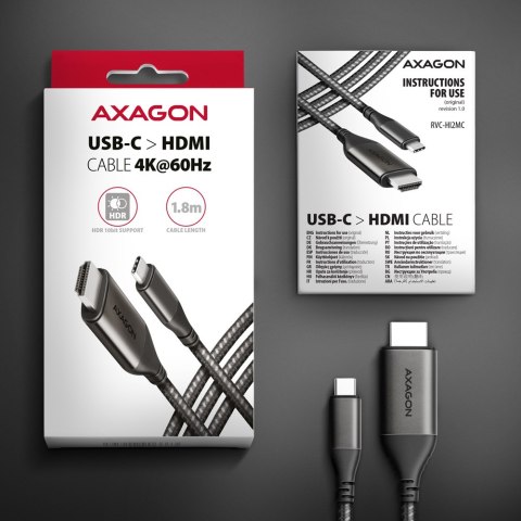AXAGON AXAGON | Active converter | USB-C to HDMI | 1.8 m
