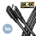 AXAGON AXAGON Extension USB 20Gbps cable, 1 m | BUCM32-CF10AB | USB-C to USB-C