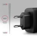 AXAGON AXAGON GaN wallcharger 2x port (USB-A + USB-C), PD3.0/PPS/QC4+/SFC2.0/AFC/SCP/FCP/Apple, 45W | ACU-PQ45