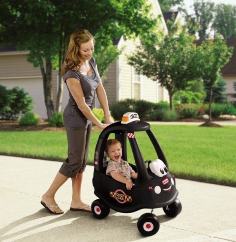 Jeździk samochód cozy coupe czarna taxi