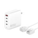 4smarts Ladegert GaN Flex Pro 100W 3 USB-C+1 USB-A. Podróż