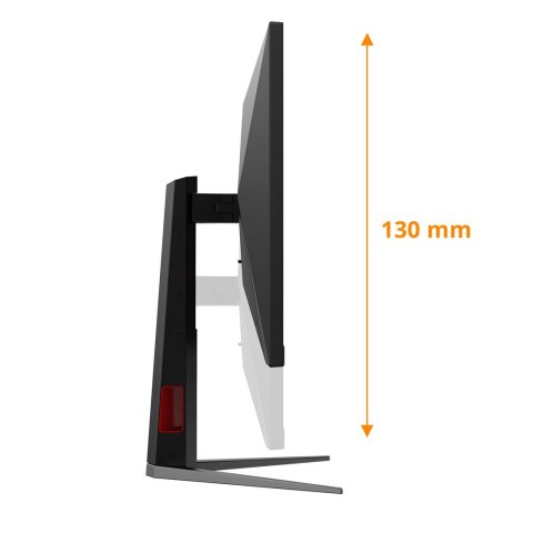 AOC 27G4HA monitor komputerowy 68,6 cm (27") 1920 x 1080 px Full HD LED Czarny, Czerwony