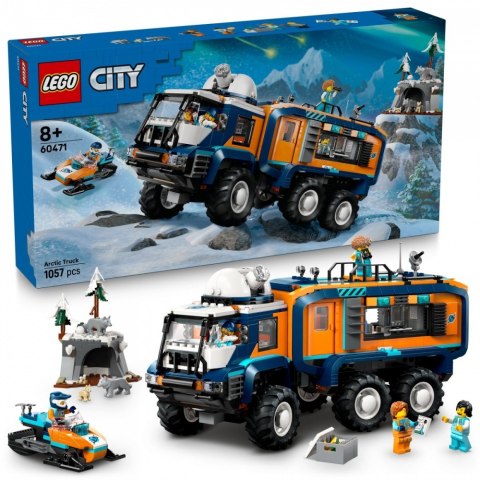 Klocki city 60471 ciężarówka z laboratorium arktycznej odkrywczyni