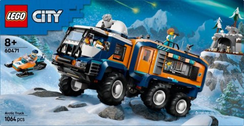 Klocki city 60471 ciężarówka z laboratorium arktycznej odkrywczyni