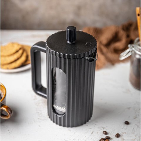 Zaparzacz do kawy/herbaty z dociskiem poj. 0,35l w kolorze czarnym kb7741