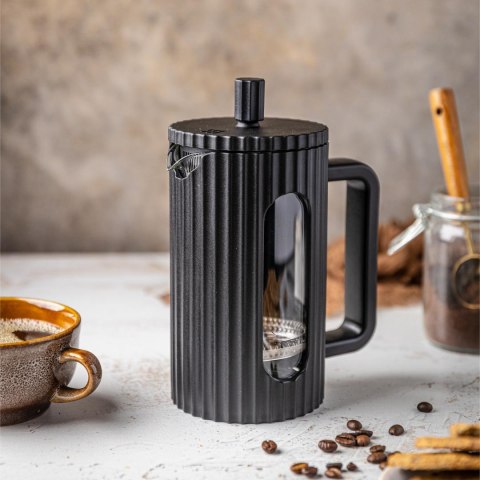 Zaparzacz do kawy/herbaty z dociskiem poj. 1l w kolorze czarnym kb7751