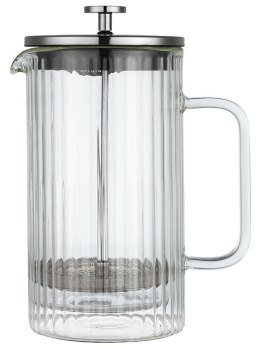 Zaparzacz tłokowy do kawy/herbaty, szkło, 1,0l, klausberg, kb-7758