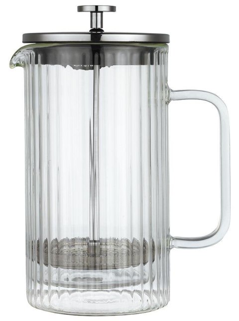 Zaparzacz tłokowy do kawy/herbaty, szkło, 1,0l, klausberg, kb-7758