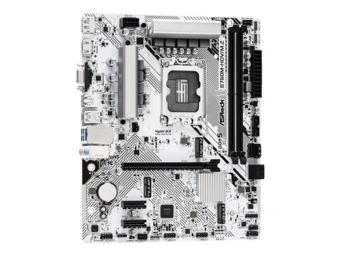 ASRock ASRock B760M-HDV/M.2 | Rodzina procesorów Intel | Gniazdo procesora LGA1700 | DDR5 | Liczba złączy SATA 4