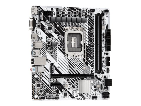 ASRock ASRock | H610M-HDV/M.2+ D5 | Rodzina procesorów Intel | Gniazdo procesora LGA1700 | DDR5 DIMM | Obsługiwane interfejsy dysków tw