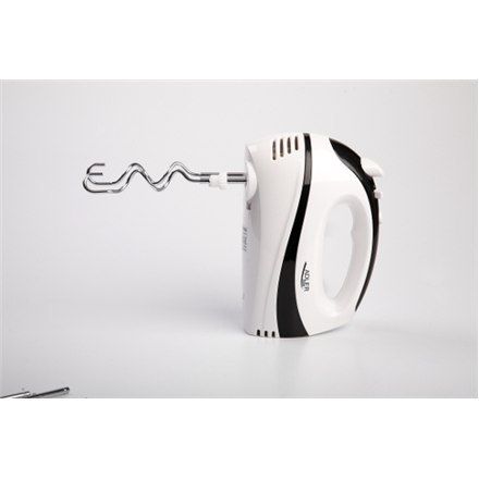 Adler Adler | AD 4206 | Mikser z Miską | Mikser Kuchenny | 300 W | 5 Prędkości | Tryb Turbo | Biały