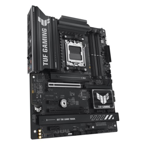 Asus Asus TUF GAMING B850-PLUS WIFI | Processor family AMD | Processor socket AM5 | DDR5 DIMM | Number of SATA connectors 4