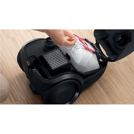 Bosch Bosch | BGBS2LB1 | Odkurzacz | Z workiem | Moc 600 W | Pojemność pyłu 3,5 l | Czarny