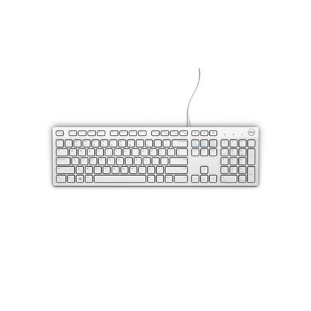 Dell Dell | KB216 | Multimedia | Przewodowy | PL | Biały | USB