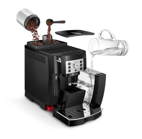 Delonghi Delonghi | Coffee Maker | ECAM22.115.B Magnifica S | Pump pressure 15 bar | Built-in milk frother | Automatic | 1450 W | Black