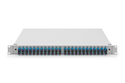 Digitus Panel światłowodowy, z wyposażeniem, SC, OS2