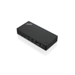 Lenovo Lenovo | ThinkPad Universal USB-C Dock - EU | Stacja dokująca | Porty Ethernet LAN (RJ-45) w ilości 1 | Porty VGA (D-Sub) w iloś