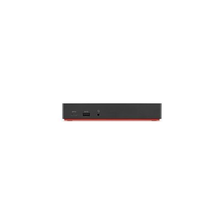 Lenovo Lenovo | ThinkPad Universal USB-C Dock - EU | Stacja dokująca | Porty Ethernet LAN (RJ-45) w ilości 1 | Porty VGA (D-Sub) w iloś