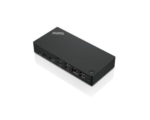 Lenovo Lenovo | ThinkPad Universal USB-C Dock - EU | Stacja dokująca | Porty Ethernet LAN (RJ-45) w ilości 1 | Porty VGA (D-Sub) w iloś