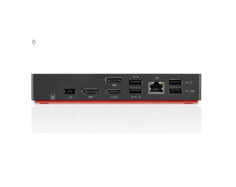 Lenovo Lenovo | ThinkPad Universal USB-C Dock - EU | Stacja dokująca | Porty Ethernet LAN (RJ-45) w ilości 1 | Porty VGA (D-Sub) w iloś