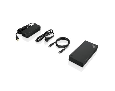 Lenovo Lenovo | ThinkPad Universal USB-C Dock - EU | Stacja dokująca | Porty Ethernet LAN (RJ-45) w ilości 1 | Porty VGA (D-Sub) w iloś