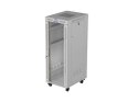 SZAFA INSTALACYJNA RACK STOJĄCA 19" 32U 600X800 SZARA DRZWI PRZESZKLONE LCD LANBERG (FLAT PACK) V2
