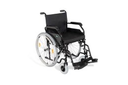 Stalowy wózek inwalidzki RF-1/42/PU/CZA-624/PU