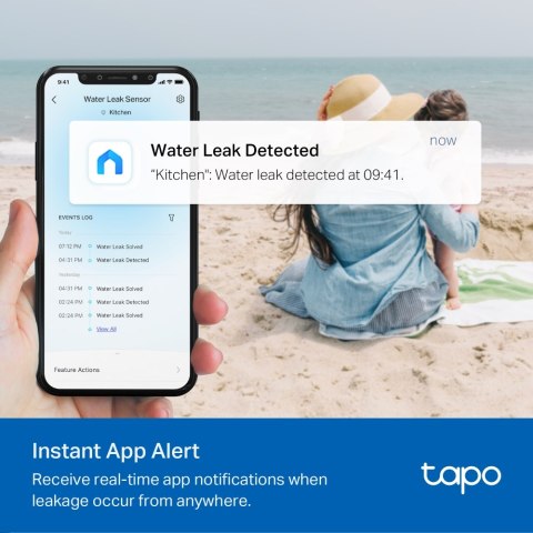 TP-LINK TP-Link Tapo T300 Smart Water Leak Sensor