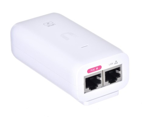 Ubiquiti Ubiquiti | Injector PoE z obsługą 802.3af | U-POE-af | Porty Ethernet LAN (RJ-45) 1